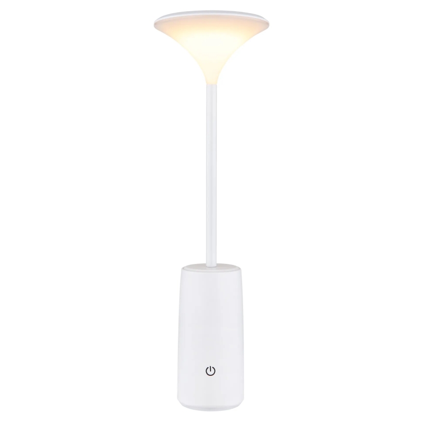 Globo - LED Dimmable rechargeable touch table lamp LED/1,2W/3,7V 3000K 1500mAh white
