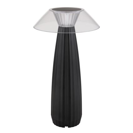 Globo - LED Dimmable rechargeable touch table lamp LED/1W/3,7V 3000K 1200mAh black