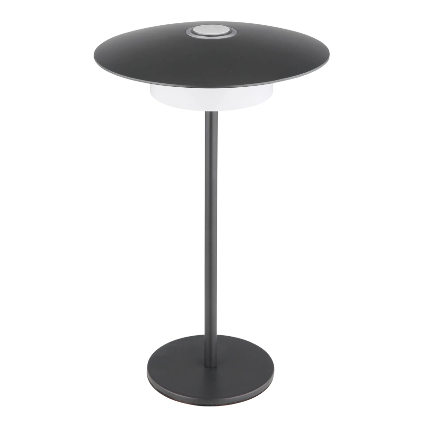 Globo - LED Outdoor rechargeable touch table lamp LED/3W/3,7V 1800/2700/3000K IP44 1800 mAh grey