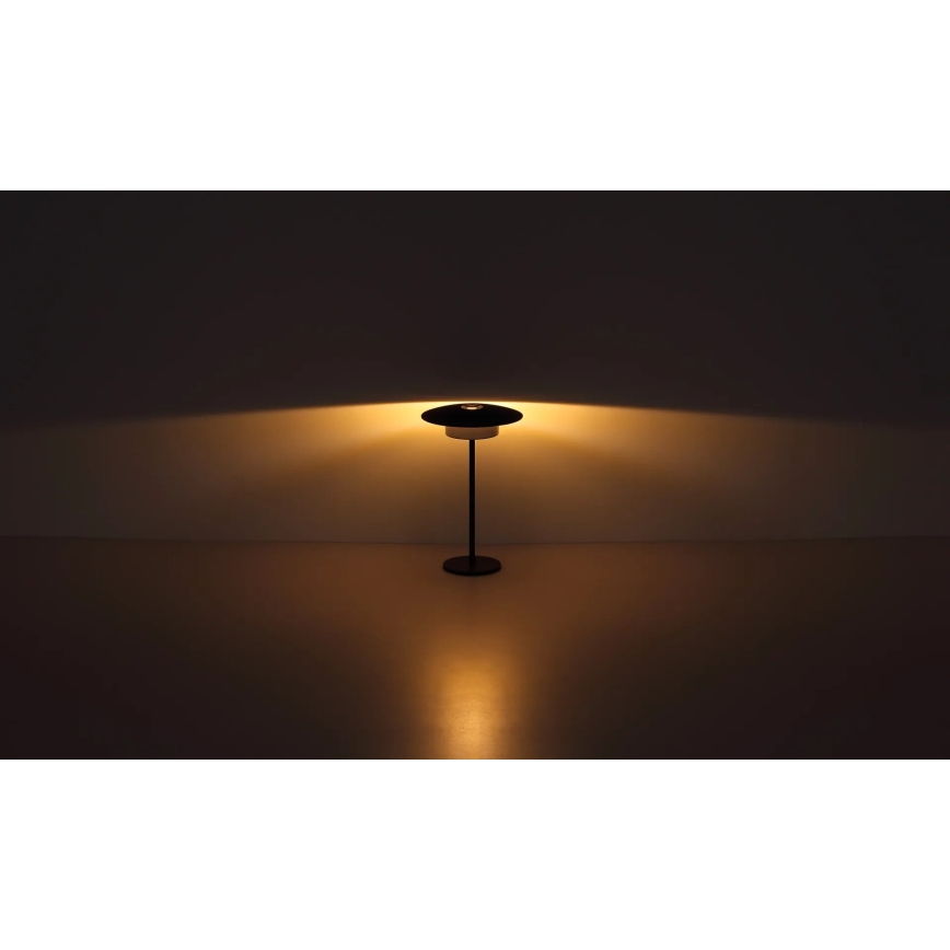 Globo - LED Outdoor rechargeable touch table lamp LED/3W/3,7V 1800/2700/3000K IP44 1800 mAh black