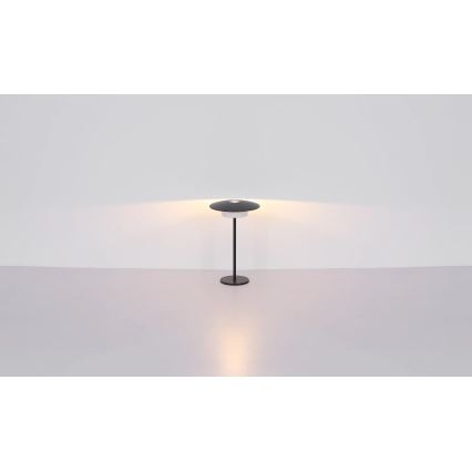 Globo - LED Outdoor rechargeable touch table lamp LED/3W/3,7V 1800/2700/3000K IP44 1800 mAh black