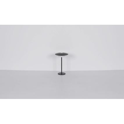 Globo - LED Outdoor rechargeable touch table lamp LED/3W/3,7V 1800/2700/3000K IP44 1800 mAh black