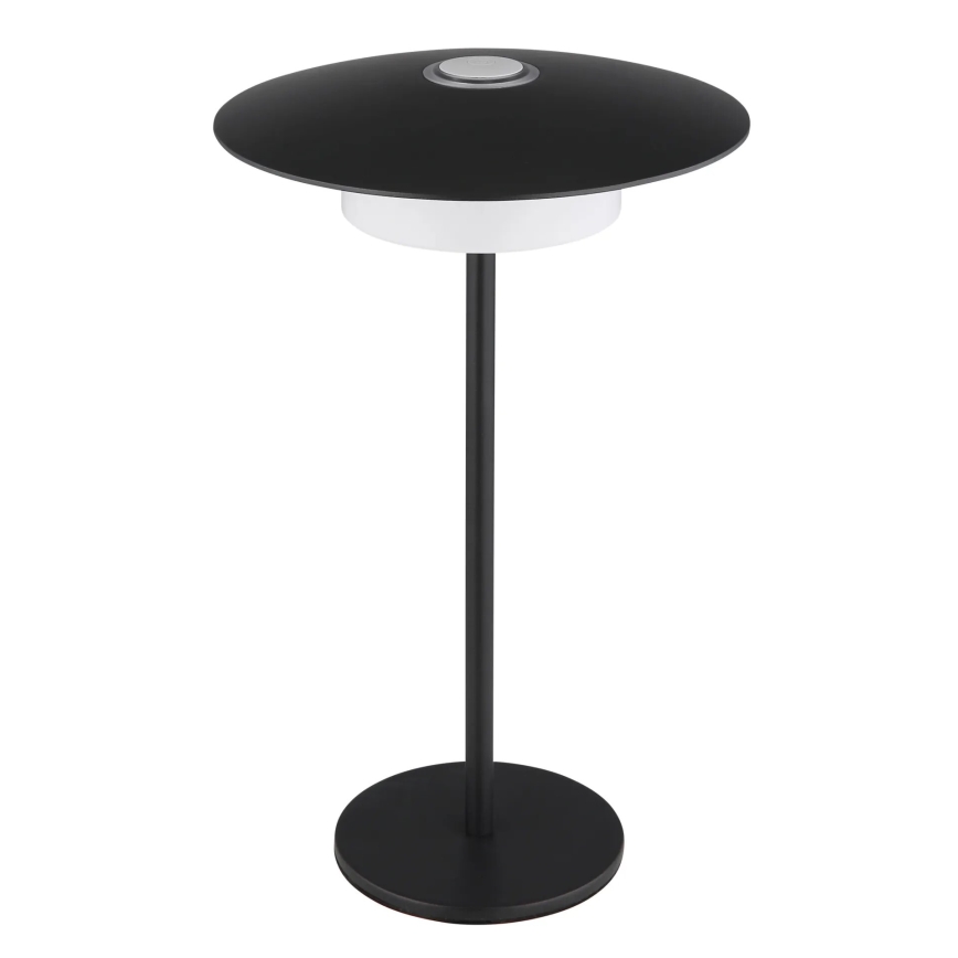 Globo - LED Outdoor rechargeable touch table lamp LED/3W/3,7V 1800/2700/3000K IP44 1800 mAh black