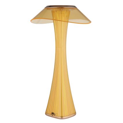 Globo - LED Dimmable rechargeable table lamp LED/2,5W/3,7V 1200mAh 2700K/4500K/6500K gold
