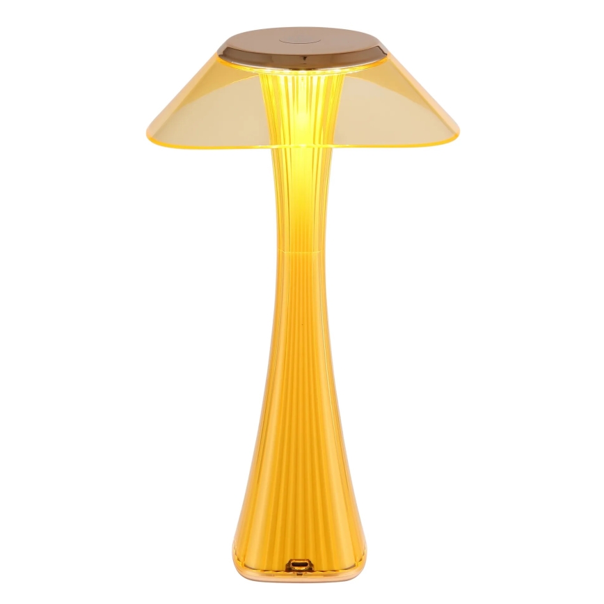 Globo - LED Dimmable rechargeable table lamp LED/2,5W/3,7V 1200mAh 2700K/4500K/6500K gold