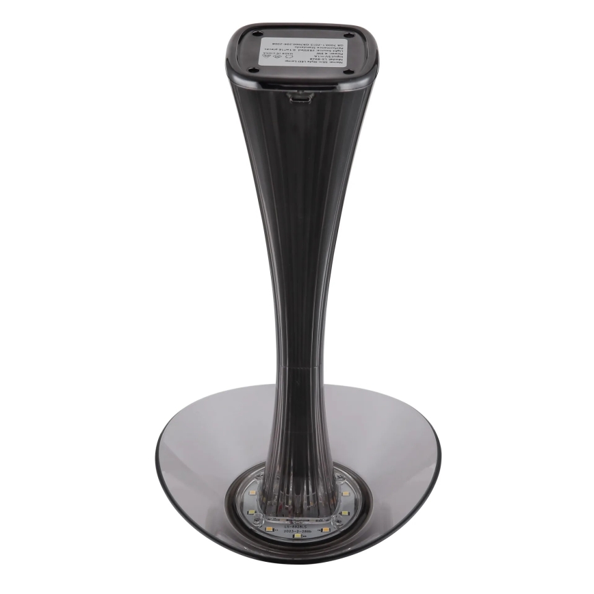 Globo - LED Dimmable rechargeable table lamp LED/2,5W/3,7V 1200mAh 2700K/4500K/6500K black