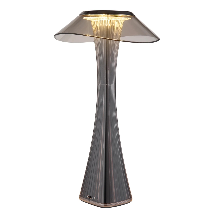 Globo - LED Dimmable rechargeable table lamp LED/2,5W/3,7V 1200mAh 2700K/4500K/6500K black