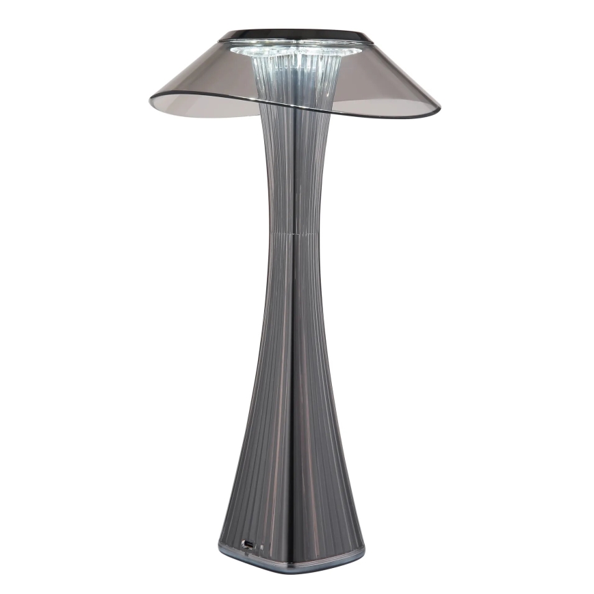 Globo - LED Dimmable rechargeable table lamp LED/2,5W/3,7V 1200mAh 2700K/4500K/6500K black