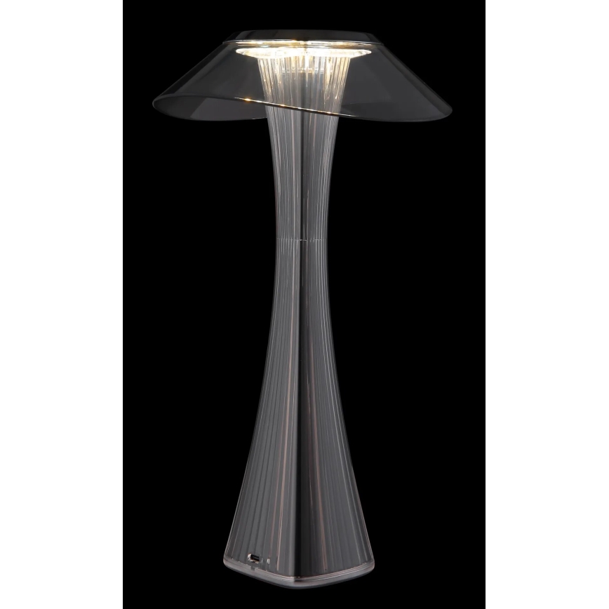 Globo - LED Dimmable rechargeable table lamp LED/2,5W/3,7V 1200mAh 2700K/4500K/6500K black