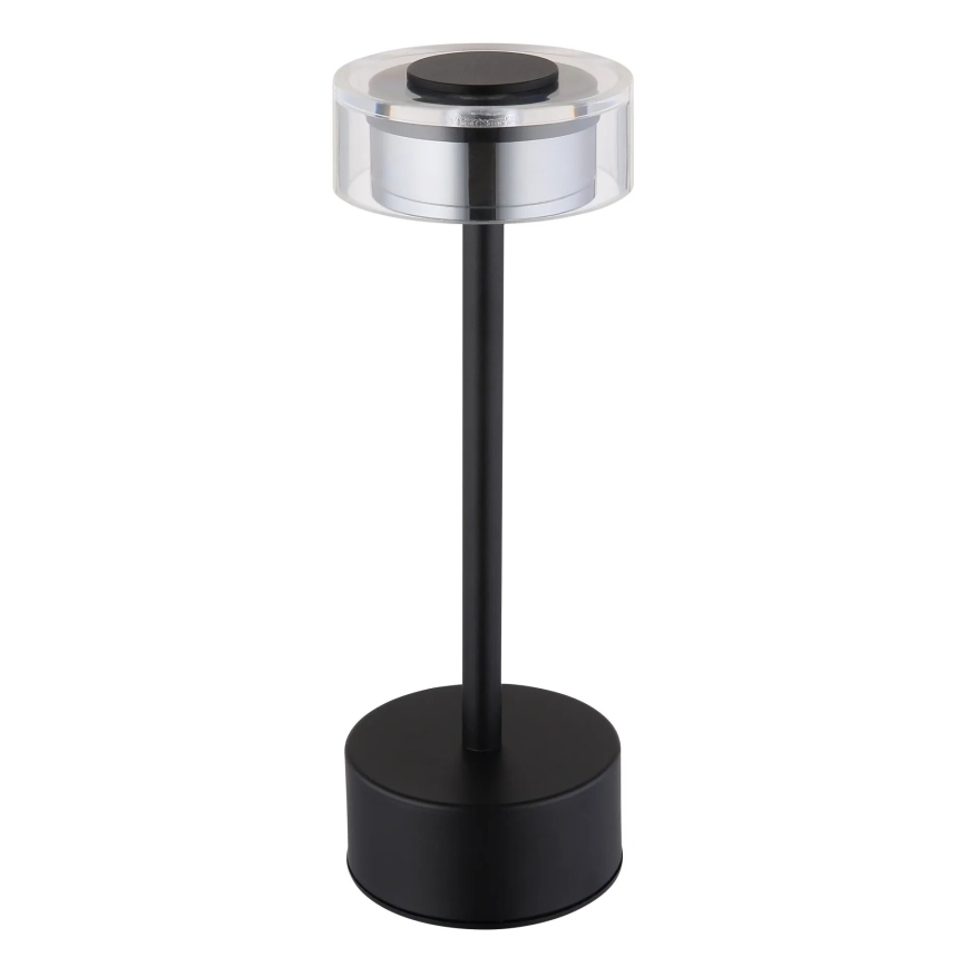 Globo - LED Dimmable rechargeable touch table lamp LED/2,5W/3,7V 2700/4000/6500K 1800mAh black