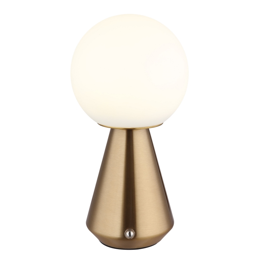 Globo - LED Dimmable touch outdoor table lamp LED/1,5W/5V 3000/4500/6500K 1800 mAh IP41 copper