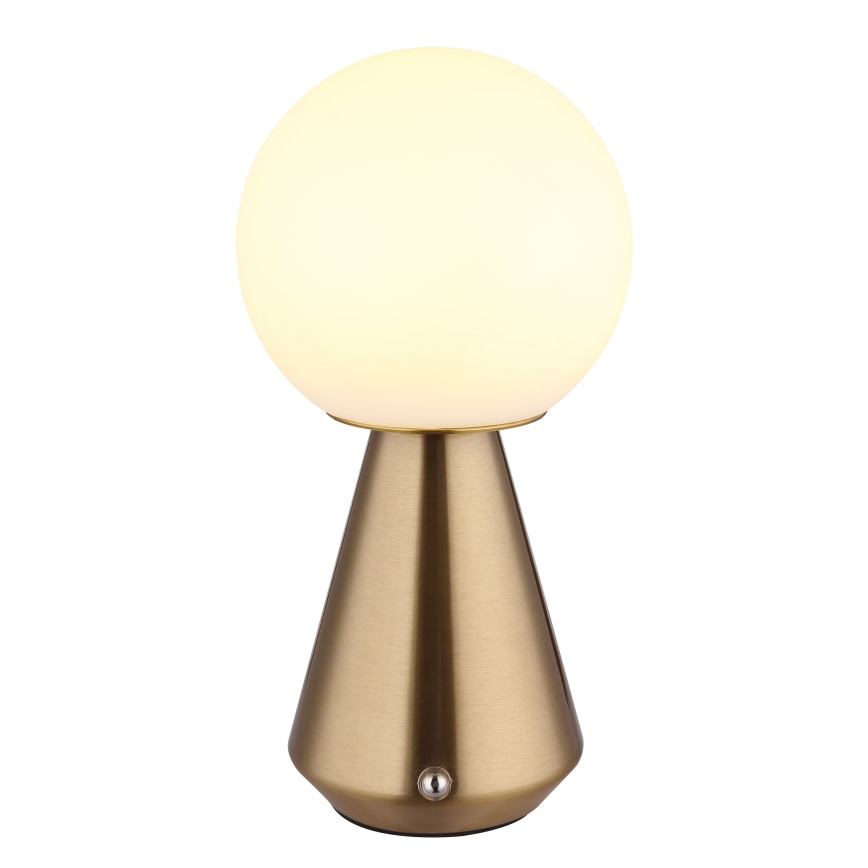 Globo - LED Dimmable touch outdoor table lamp LED/1,5W/5V 3000/4500/6500K 1800 mAh IP41 copper