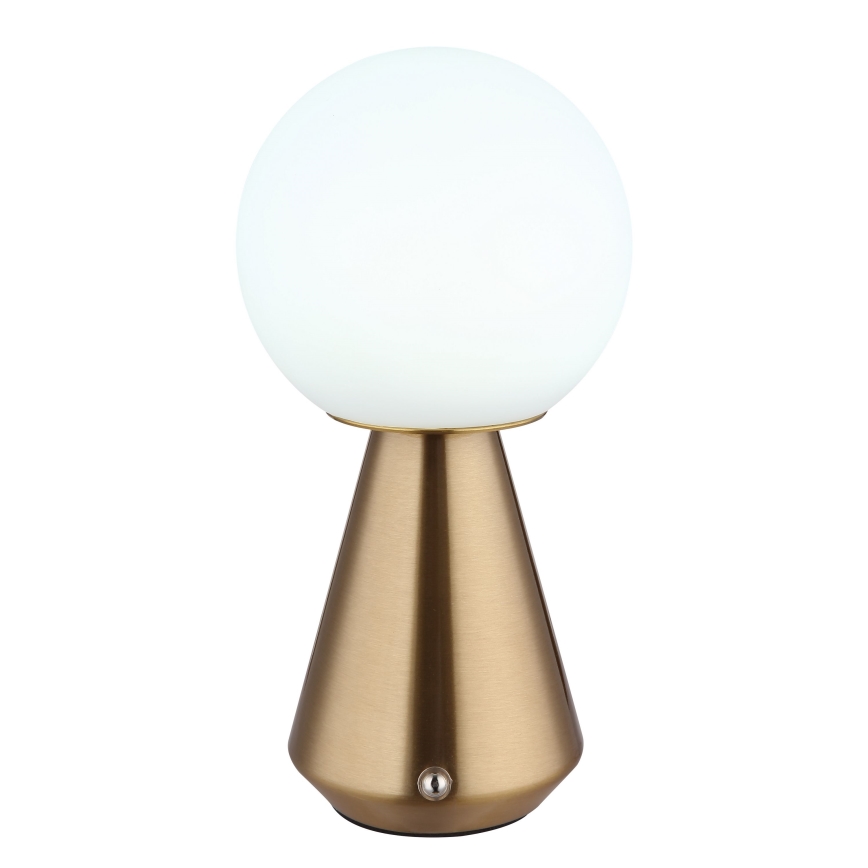 Globo - LED Dimmable touch outdoor table lamp LED/1,5W/5V 3000/4500/6500K 1800 mAh IP41 copper