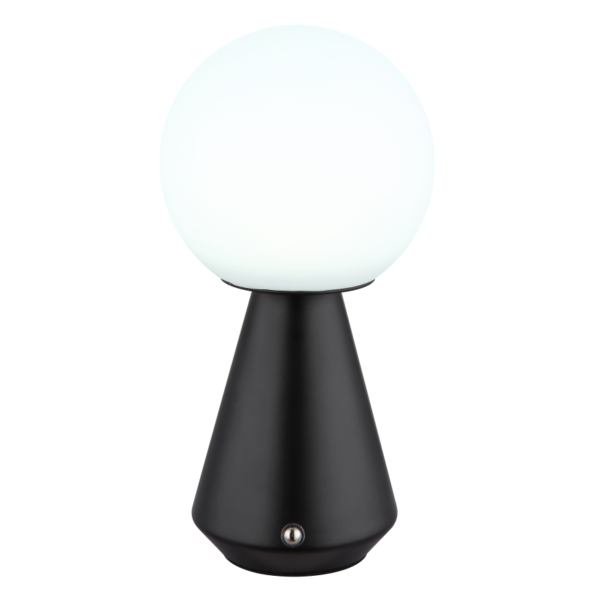 Globo - LED Dimmable touch outdoor table lamp LED/1,5W/5V 3000/4500/6500K 1800 mAh IP41 black