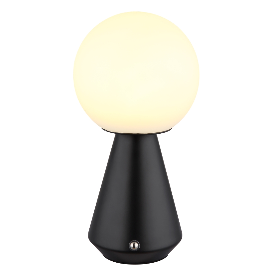 Globo - LED Dimmable touch outdoor table lamp LED/1,5W/5V 3000/4500/6500K 1800 mAh IP41 black