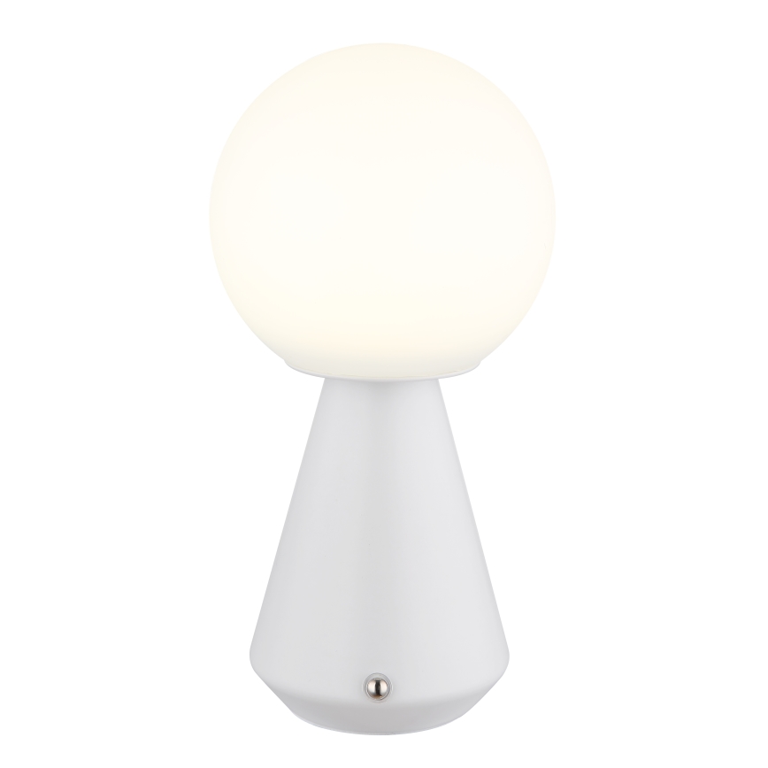 Globo - LED Dimmable touch outdoor table lamp LED/1,5W/5V 3000/4500/6500K 1800 mAh IP41 white