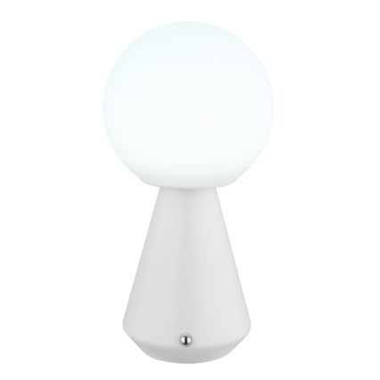 Globo - LED Dimmable touch outdoor table lamp LED/1,5W/5V 3000/4500/6500K 1800 mAh IP41 white