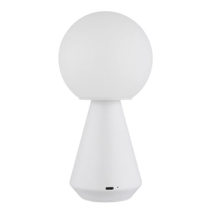 Globo - LED Dimmable touch outdoor table lamp LED/1,5W/5V 3000/4500/6500K 1800 mAh IP41 white