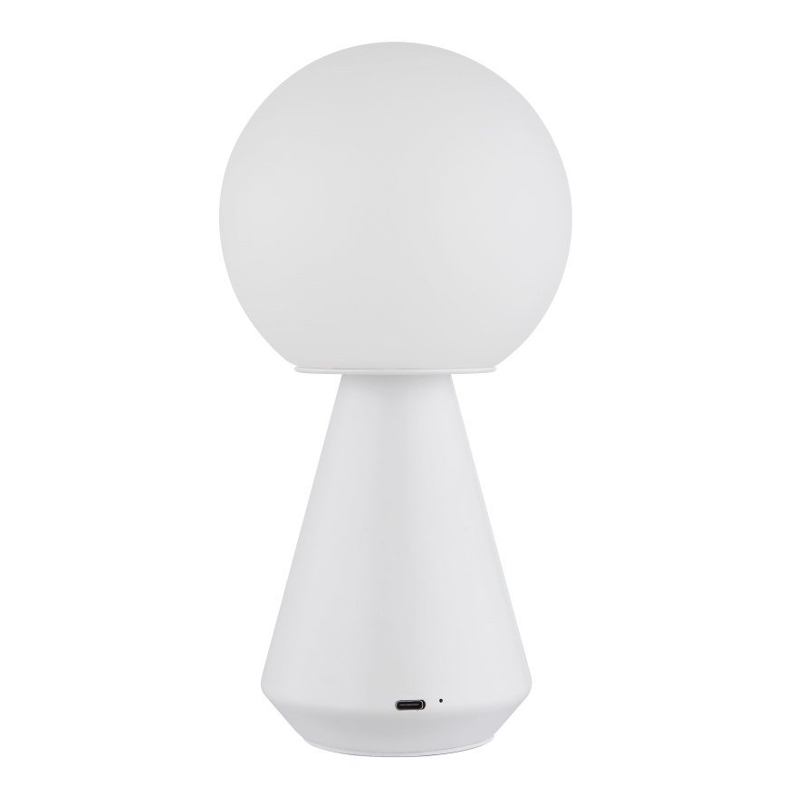 Globo - LED Dimmable touch outdoor table lamp LED/1,5W/5V 3000/4500/6500K 1800 mAh IP41 white