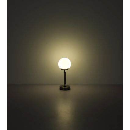 Globo - LED Dimmable rechargeable touch table lamp LED/2,5W/5V 1800mAh 2700/4000/6500K black