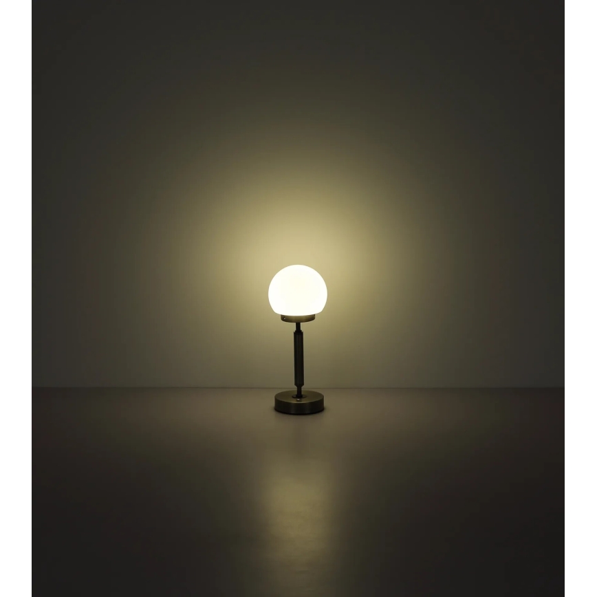 Globo - LED Dimmable rechargeable touch table lamp LED/2,5W/5V 1800mAh 2700/4000/6500K black