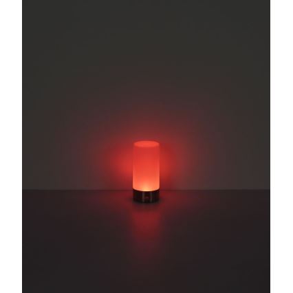 Globo - LED RGBW Dimmable touch outdoor table lamp LED/1,8W/5V 1500 mAh black