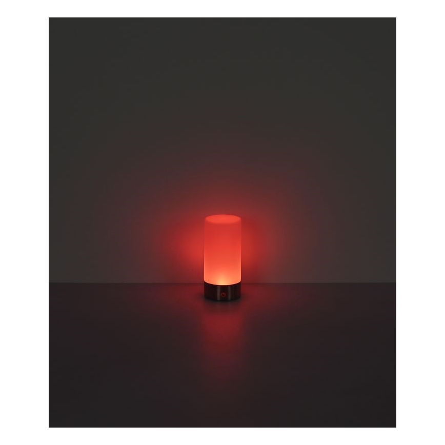 Globo - LED RGBW Dimmable touch outdoor table lamp LED/1,8W/5V 1500 mAh black