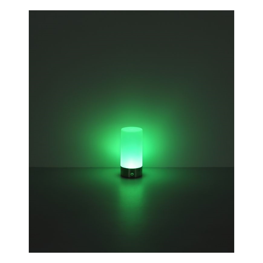 Globo - LED RGBW Dimmable touch outdoor table lamp LED/1,8W/5V 1500 mAh black