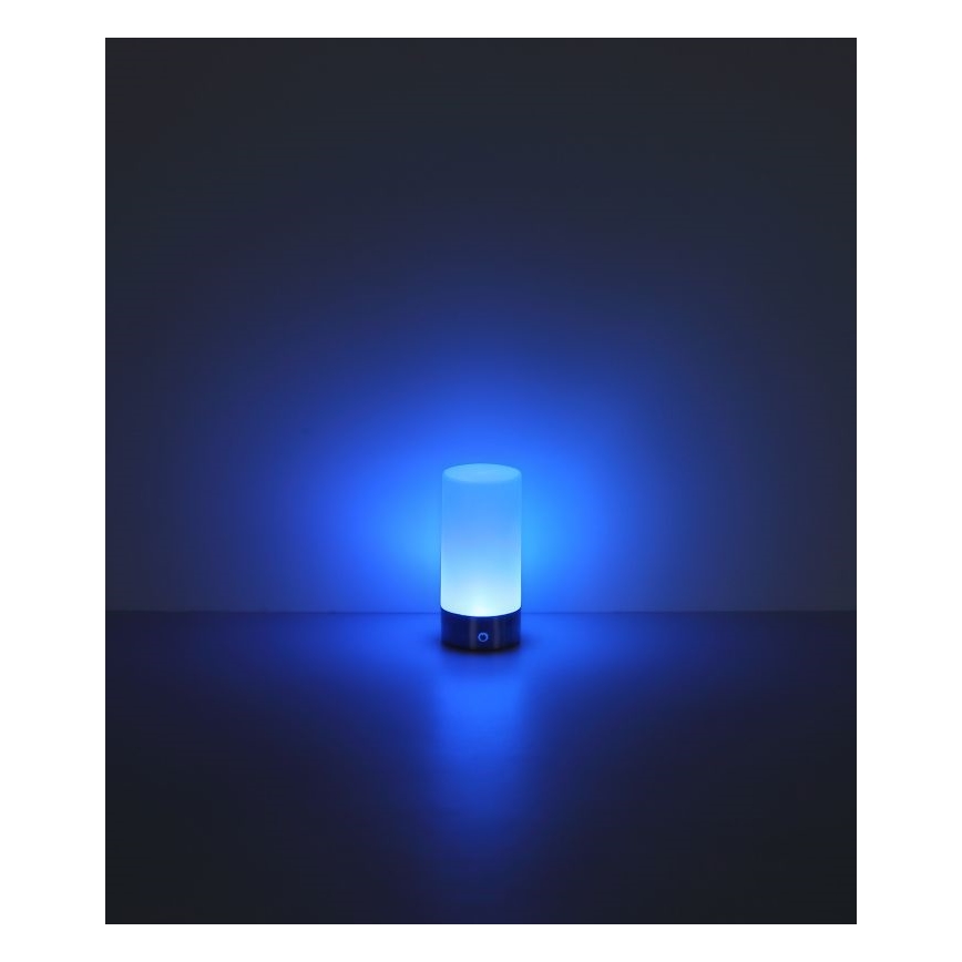 Globo - LED RGBW Dimmable touch outdoor table lamp LED/1,8W/5V 1500 mAh black