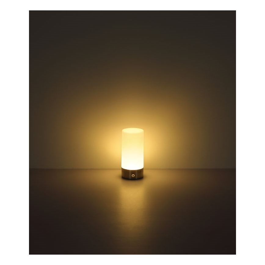 Globo - LED RGBW Dimmable touch outdoor table lamp LED/1,8W/5V 1500 mAh black