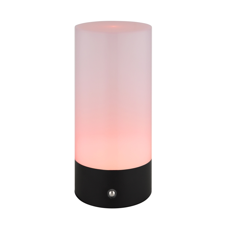 Globo - LED RGBW Dimmable touch outdoor table lamp LED/1,8W/5V 1500 mAh black
