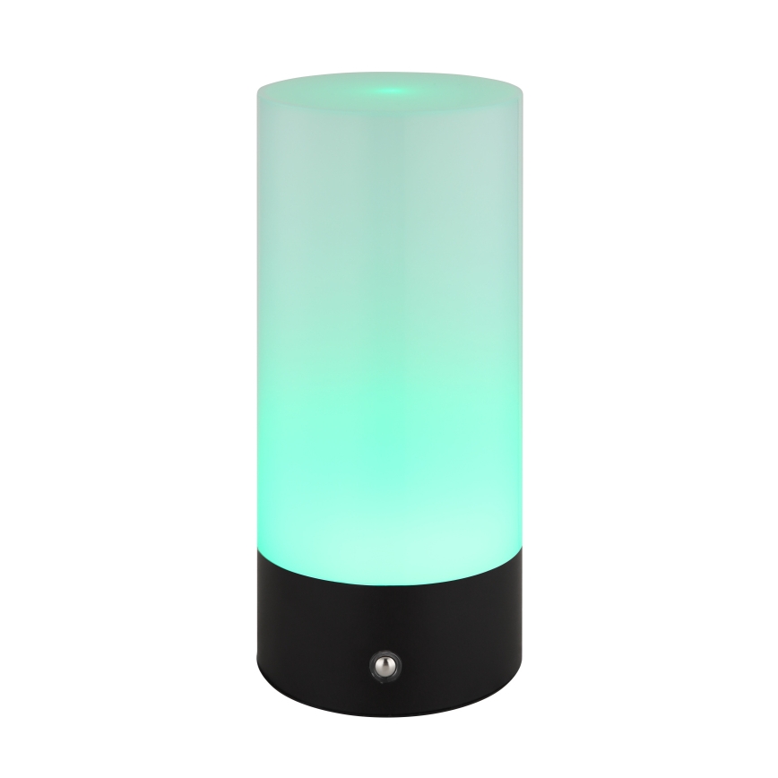 Globo - LED RGBW Dimmable touch outdoor table lamp LED/1,8W/5V 1500 mAh black