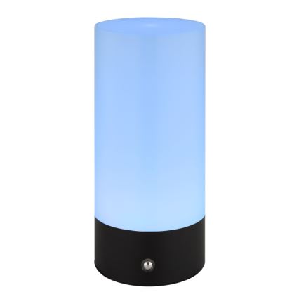 Globo - LED RGBW Dimmable touch outdoor table lamp LED/1,8W/5V 1500 mAh black