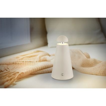 Globo - LED Dimmable touch rechargeable table lamp LED/1,2W/5V 1200 mAh 2700/4500/6000K