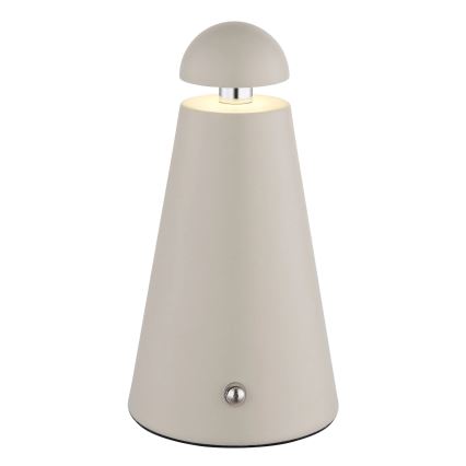 Globo - LED Dimmable touch rechargeable table lamp LED/1,2W/5V 1200 mAh 2700/4500/6000K