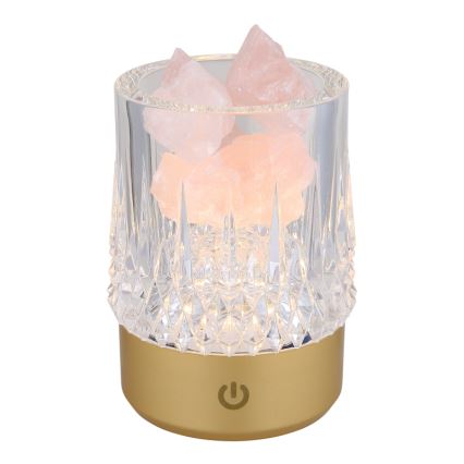 Globo - LED Dimmable touch table lamp LED/1W/5V 3000K 1200 mAh gold