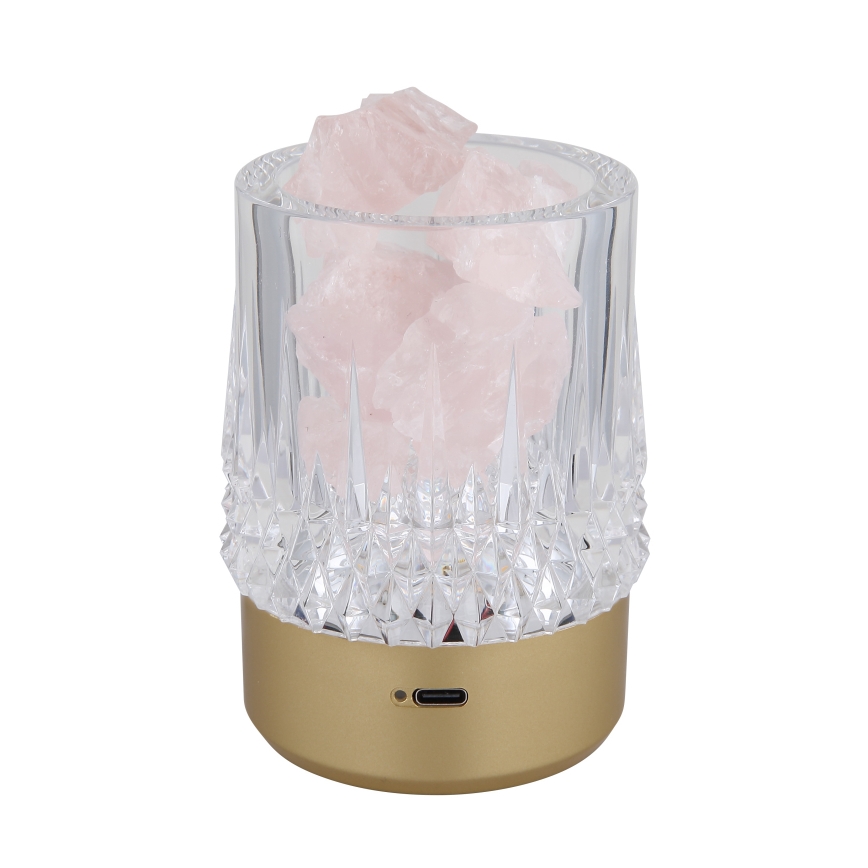 Globo - LED Dimmable touch table lamp LED/1W/5V 3000K 1200 mAh gold