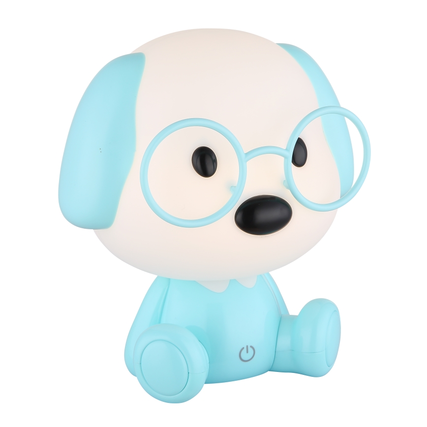 Globo - LED Dimmable rechargeable children's night small lamp LED/1W/5V 500 mAh blue