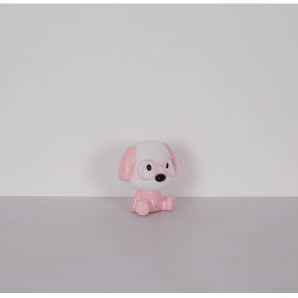 Globo - LED Dimmable rechargeable children's night small lamp LED/1W/5V 500 mAh pink