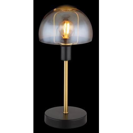 Globo - Table touch lamp 1xE14/25W/230V black/gold