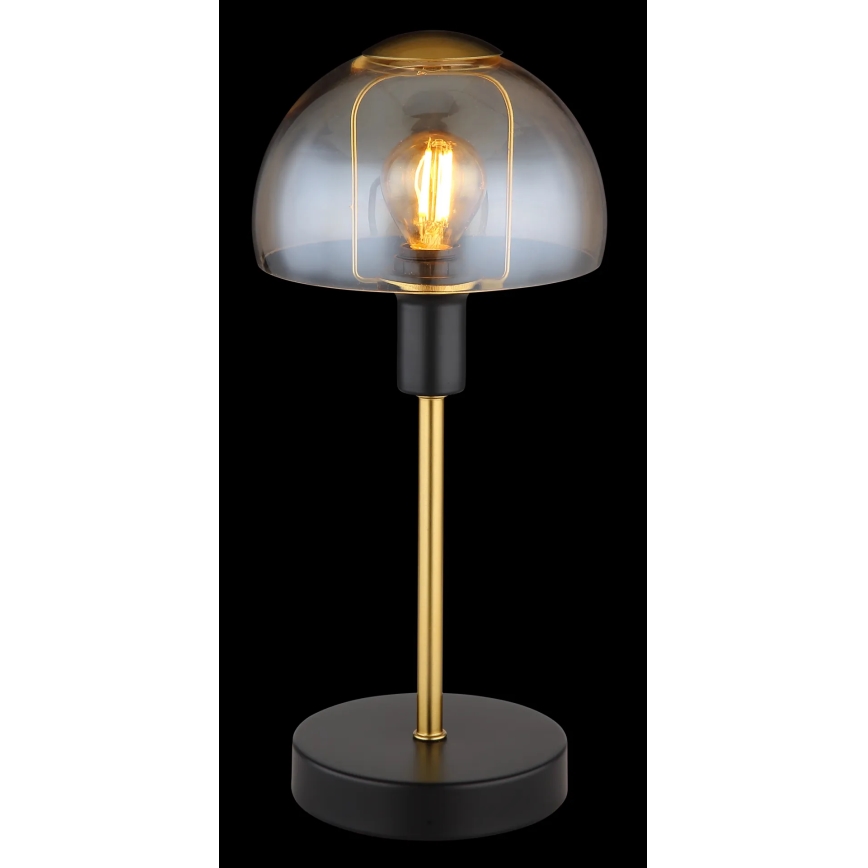 Globo - Table touch lamp 1xE14/25W/230V black/gold