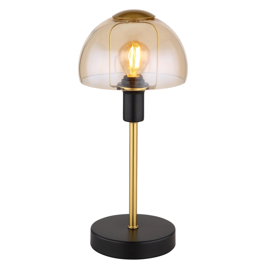 Globo - Table touch lamp 1xE14/25W/230V black/gold