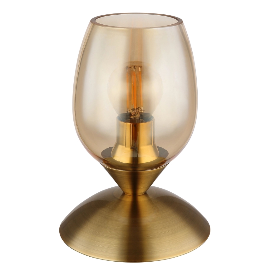 Globo - Table touch lamp 1xE14/25W/230V brass