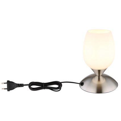 Globo - Table touch lamp 1xE14/25W/230V matte chrome