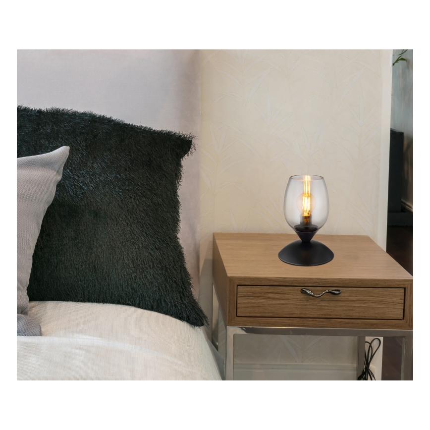 Globo - Table touch lamp 1xE14/25W/230V black