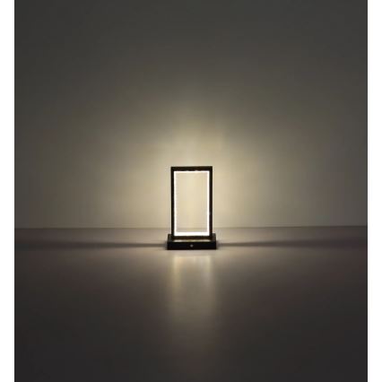 Globo - LED Dimmable touch table lamp LED/3W/3,7V 2700K/4000K/6500K 1800 mAh USB black