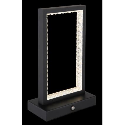 Globo - LED Dimmable touch table lamp LED/3W/3,7V 2700K/4000K/6500K 1800 mAh USB black
