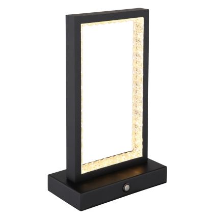 Globo - LED Dimmable touch table lamp LED/3W/3,7V 2700K/4000K/6500K 1800 mAh USB black