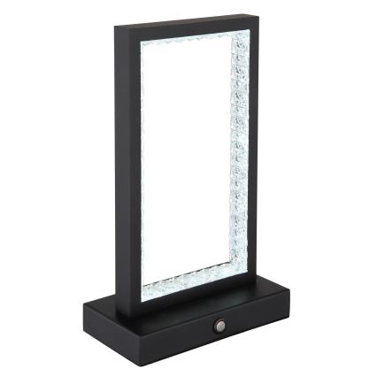 Globo - LED Dimmable touch table lamp LED/3W/3,7V 2700K/4000K/6500K 1800 mAh USB black