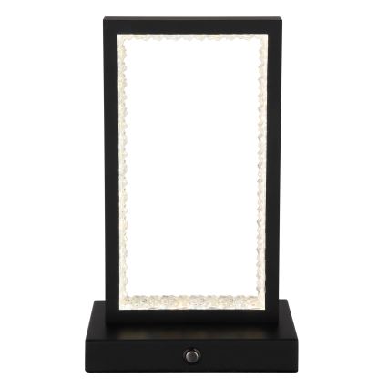 Globo - LED Dimmable touch table lamp LED/3W/3,7V 2700K/4000K/6500K 1800 mAh USB black